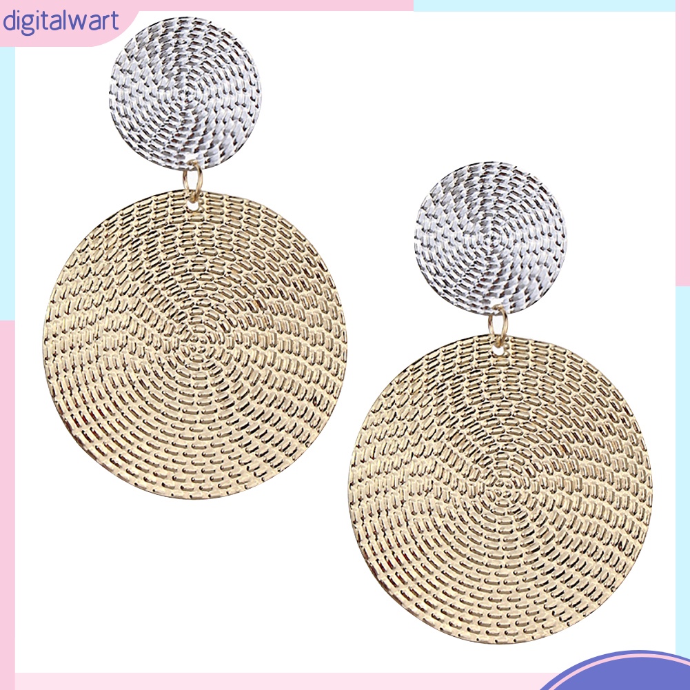 Hoa Tai Dáng Tròn Thời Trang Phong Cách Cho Nữ