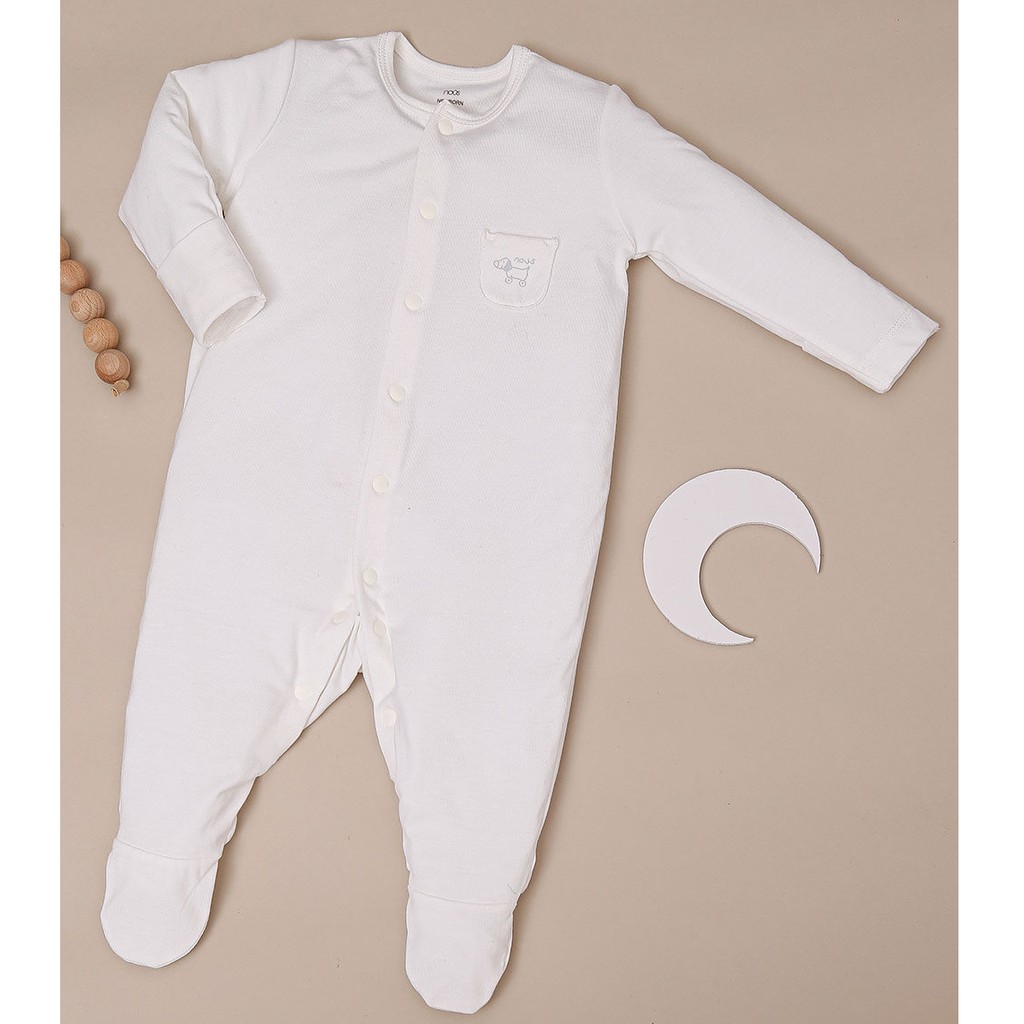 Bodysuit Có Tất NOUS Newborn Chất Liệu Pettit  BST 2021