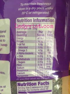 Chính Hãng - Hạt chia Úc Absolute 1kg