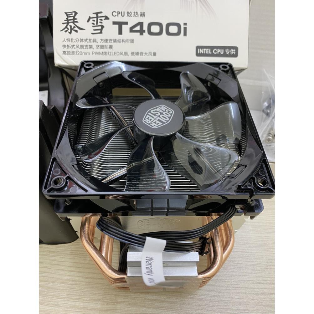 Quạt tản nhiệt CPU Cooler Master T400i - Red