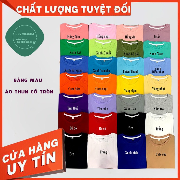 Áo gia đình 3/4/5 người Đồ đôi mẹ và bé thun cotton dày dặn Đồng phục gia đình GD0023T Bin Action