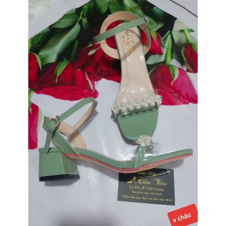 Giày sandal cao gót nữ 2p đến 9p size 33-44