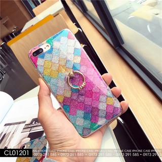 CL012 Ốp lưng Luxury Iphone Case họa tiết caro pattern
