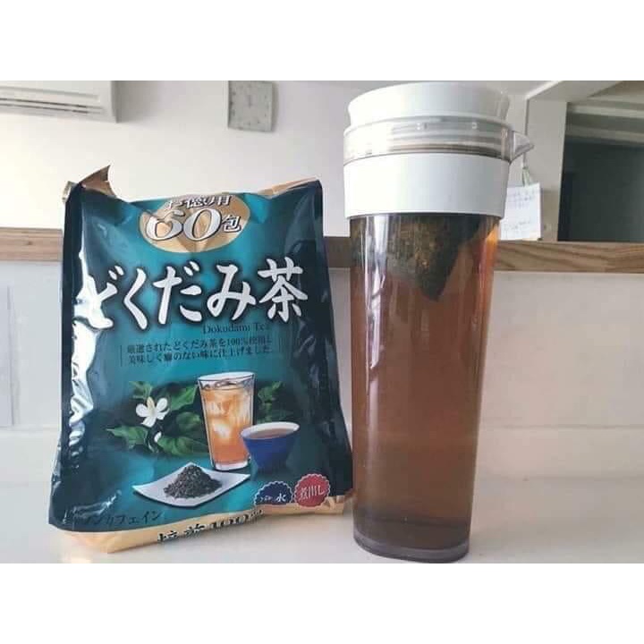 Trà diếp cá Dokudami Tea dạng túi lọc Orihiro Nhật Bản 60 túi lọc