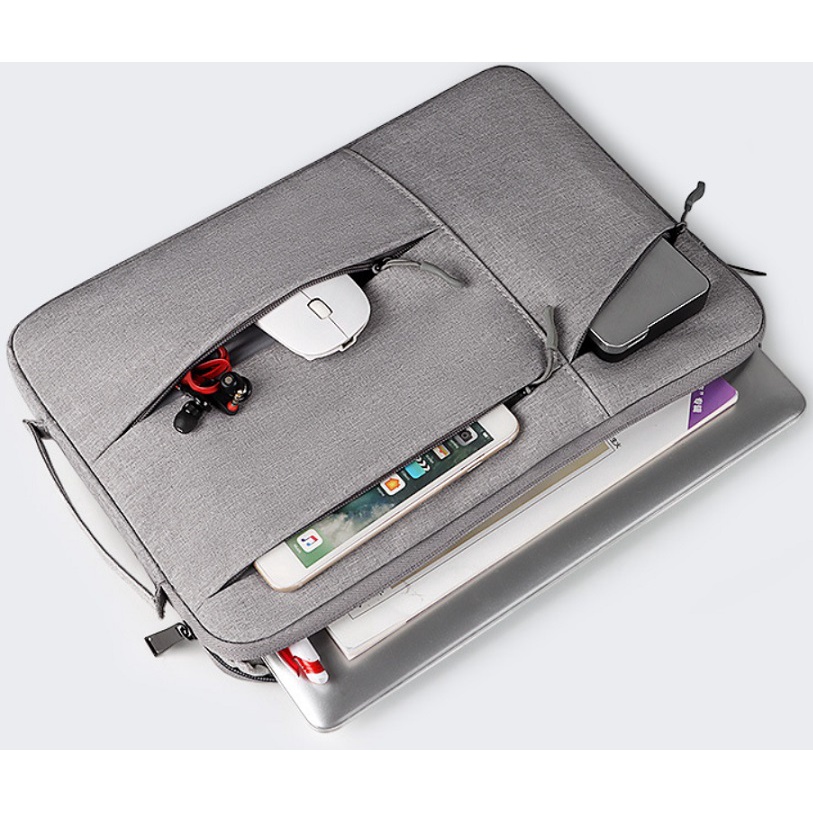 Túi chống sốc Laptop / Macbook cao cấp 13,3 14 15,6 inch ST02 - Bảo Hành 1 Năm - Đựng Bao Da Nam Nữ - 2022