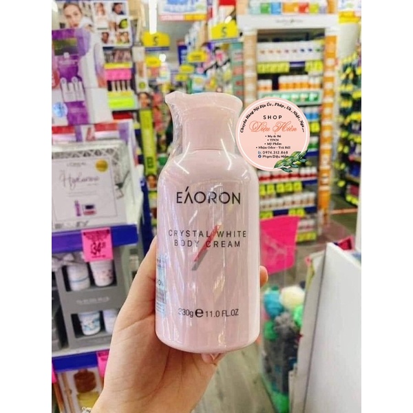 Dưỡng thể trắng da body EAORON của Úc