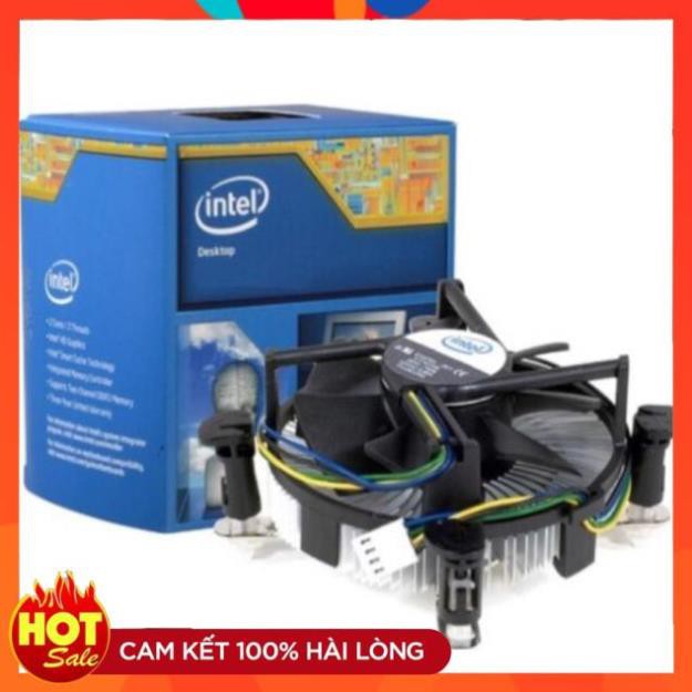 [Chính Hãng] Quạt tản hút nhiệt nhôm CPU máy tính Fan box 775/1155 intel-Tản nhiệt nhôm đúc dày, quạt êm, có điều tốc