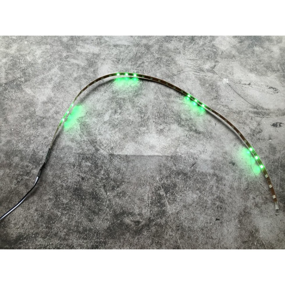 Dây Led 7 Màu Chạy Hiệu Ứng Nháy Gắn Xe máy , Oto 7 Màu Dài 50 cm!