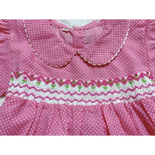 ĐẦM XÍCH MÓC THÊU TAY (SMOCKINGDRESS) THỦ CÔNG