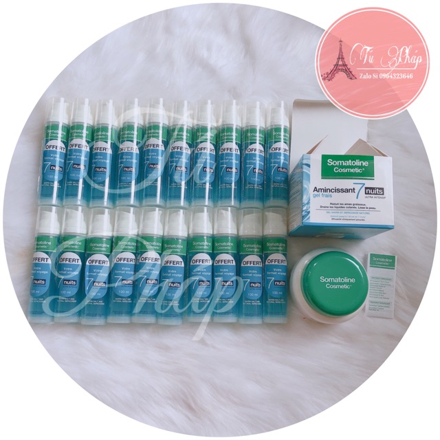 Gel tan mỡ đêm Somatoline Pháp 100ml