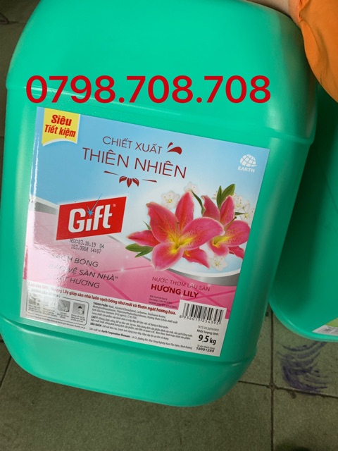 Nước lau sàn Gift 9.5kg