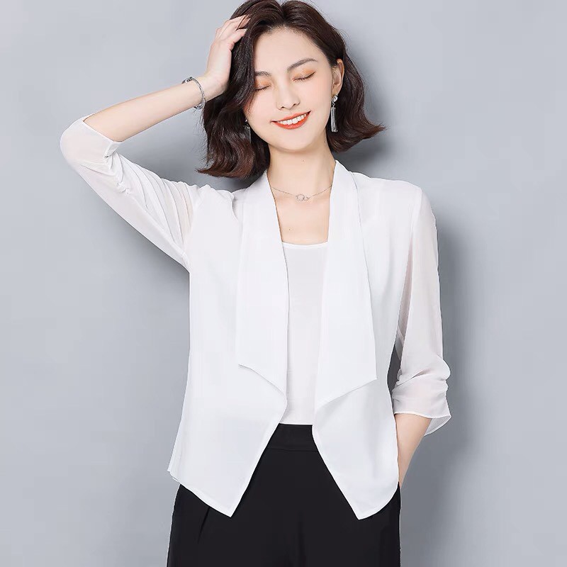 Áo khoác nhẹ xinh xắn - nhiều size và màu, form dáng chuẩn thích hợp mặc đi làm, dạo phố