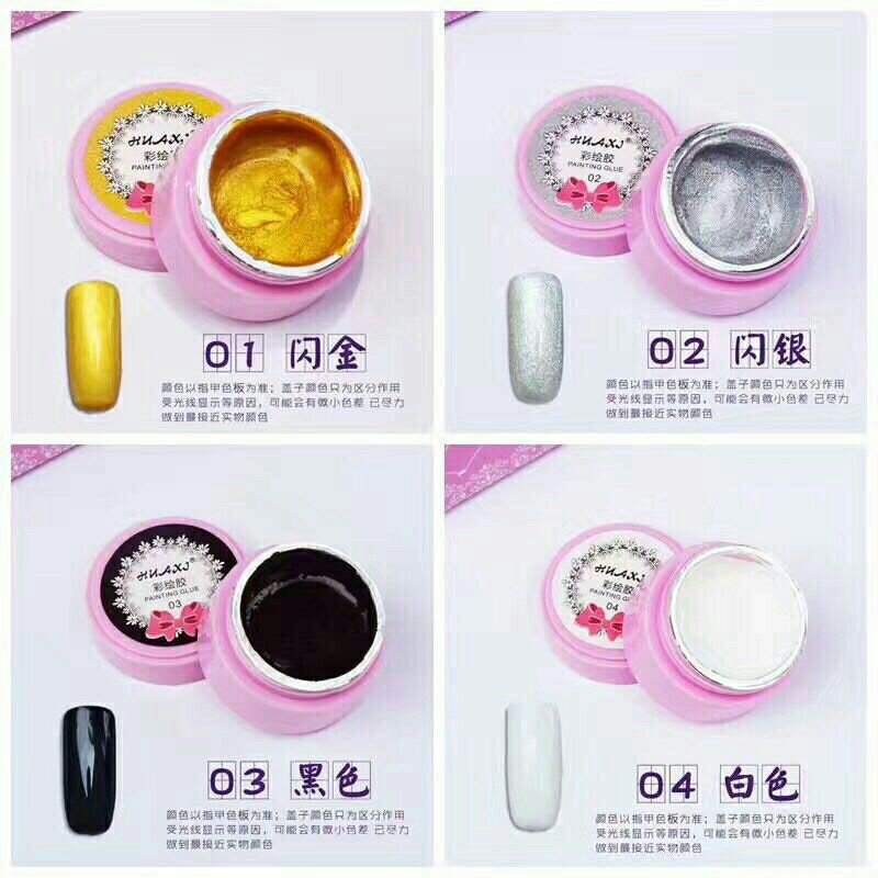 huaxi gel vẽ 12 màu