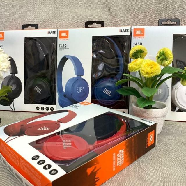 Tai Nghe Nhét Tai Jbl T450 - Jbl T450 Siêu Bass Màu Trắng