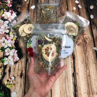 Xông Mặt Thảo Dược Đẹp Da Handmade