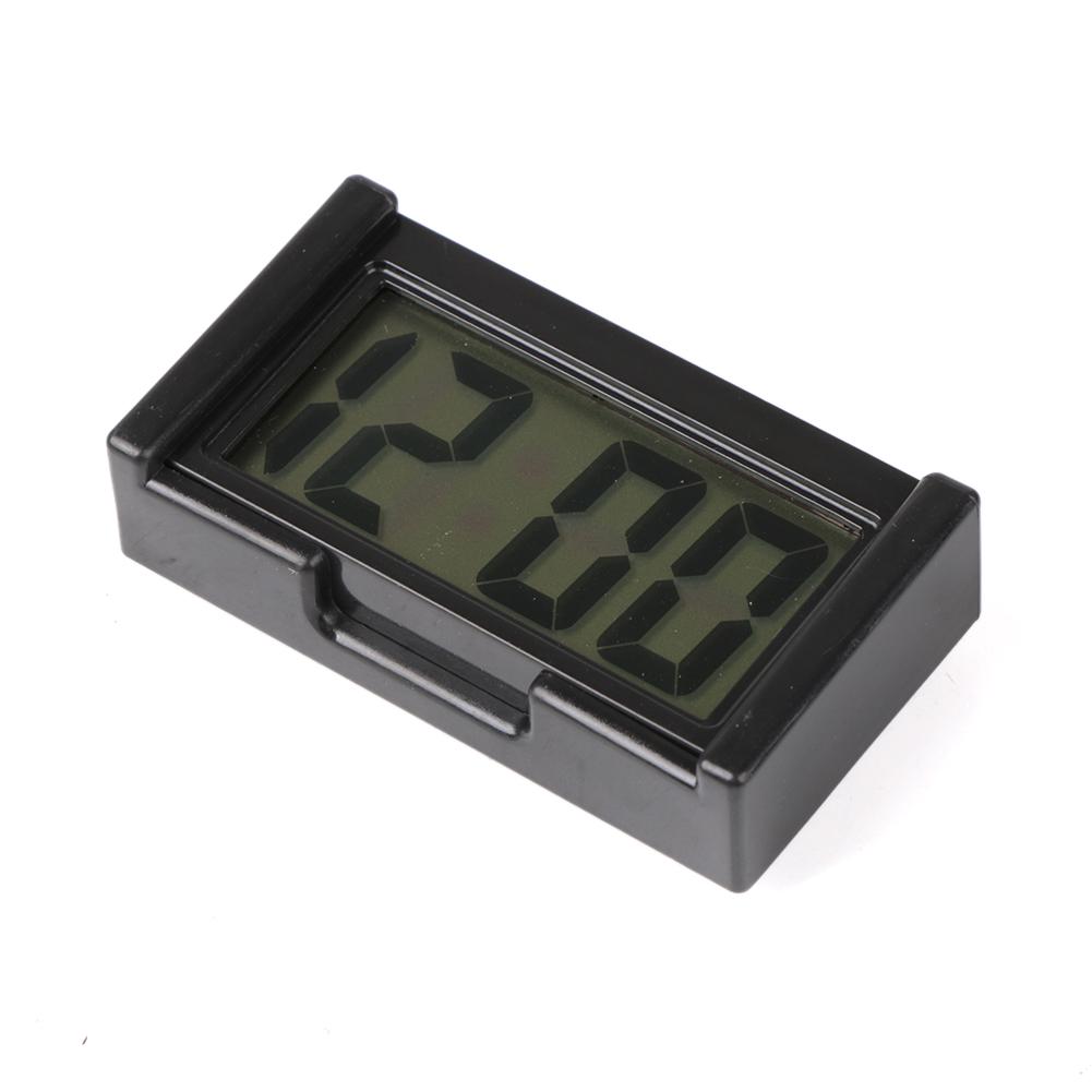 Đồng hồ xe mini Bảng điều khiển Thời gian Giá đỡ tự dính Xe Đồng hồ kỹ thuật số điện tử
