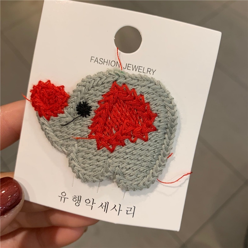 Kẹp Tóc Hình Mặt Cười Dễ Thương Phong Cách Hàn Quốc