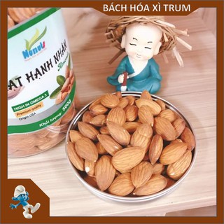 Hạt dinh dưỡng - Hạnh nhân SỐNG làm sữa - Hộp 500g - Hỗ trợ tim mạch, Ngăn ngừa ung thư, chống viêm..