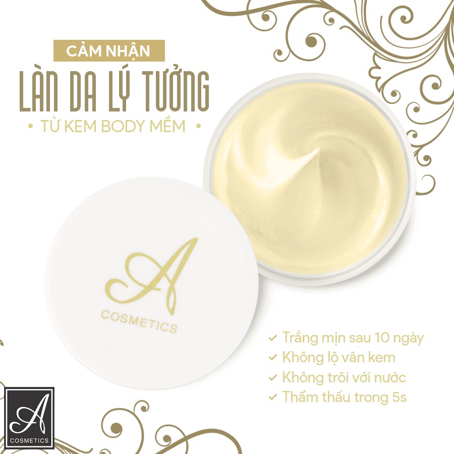 Kem Body Mềm A Cosmetics