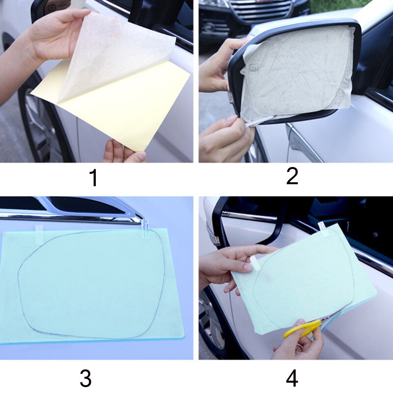 Phim dán cửa sổ ô tô gương chiếu hậu SEAMETAL chống mưa chống sương mù trong suốt