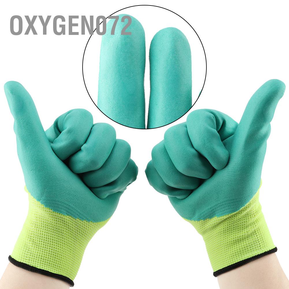 1 Đôi Găng Tay Lao Động Chống Trượt Chống Nước Oxy072