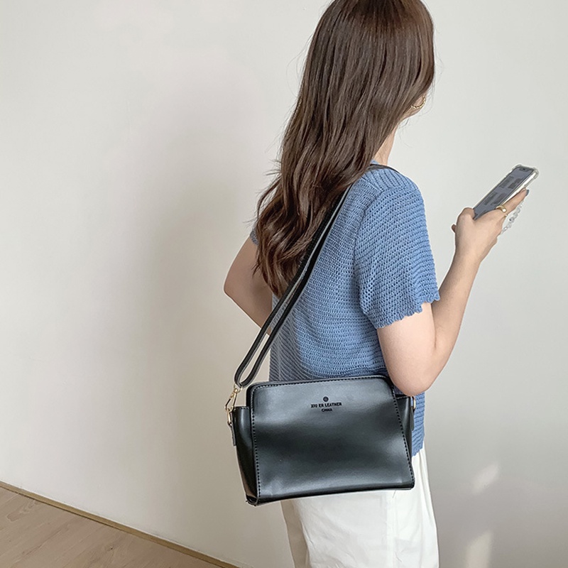 IELGY Túi Đeo Vai Hình Vuông Cỡ Nhỏ Phong Cách Hàn Quốc Cổ Điển Thời Trang Cho Nữ