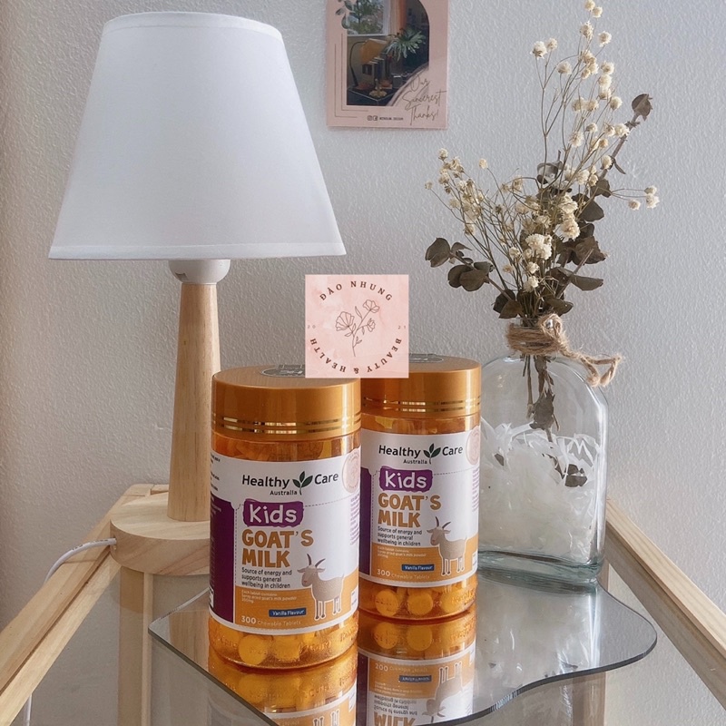 [FREESHIP] Kẹo sữa dê cô đặc Goat Milk Healthy Care 300 viên của Úc