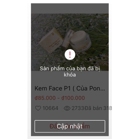 [Hàng chính hãng] FACE CREAM P1 (Của Ponry)