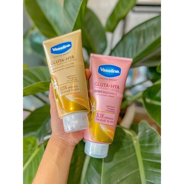 Sữa Dưỡng Thể Vaseline Healthy Bright Gluta Hya Serum Lotion 10x Thái Lan