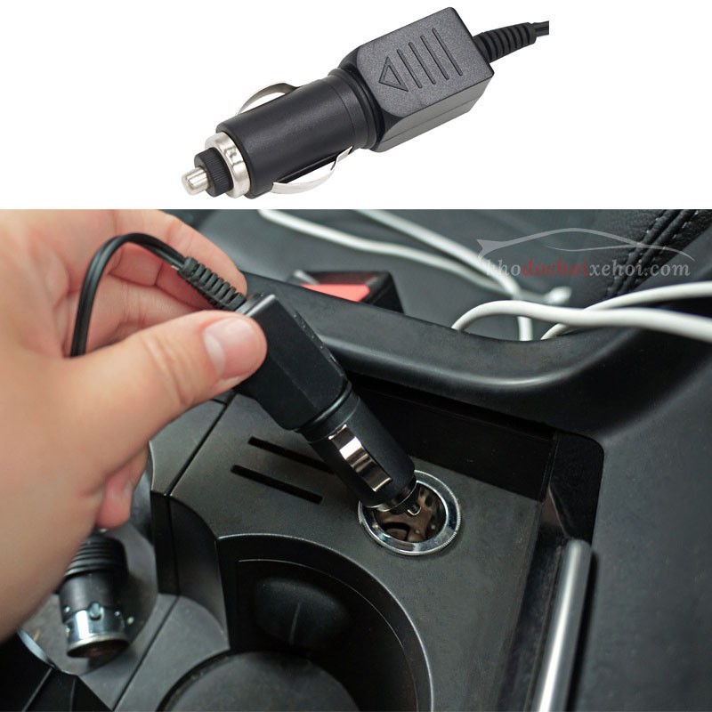 Tựa Lưng Massage Ô Tô - Cắm Điện Tẩu Nguồn 12V - 3 Chế Độ Rung - Thư giãn giảm đau mỏi lưng