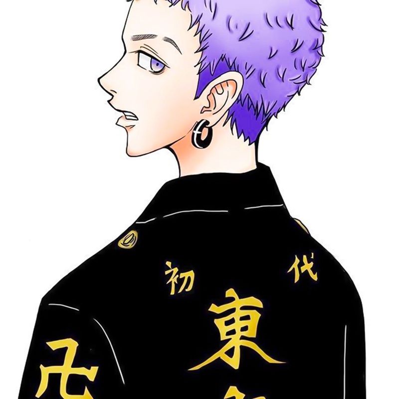 Khuyên tai hóa trang nhân vật Takashi Mitsuya trong anime Tokyo Revengers cho bữa tiệc