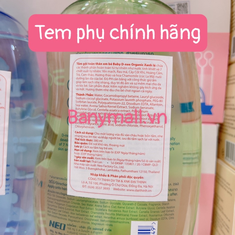 Nước rửa bình dnee