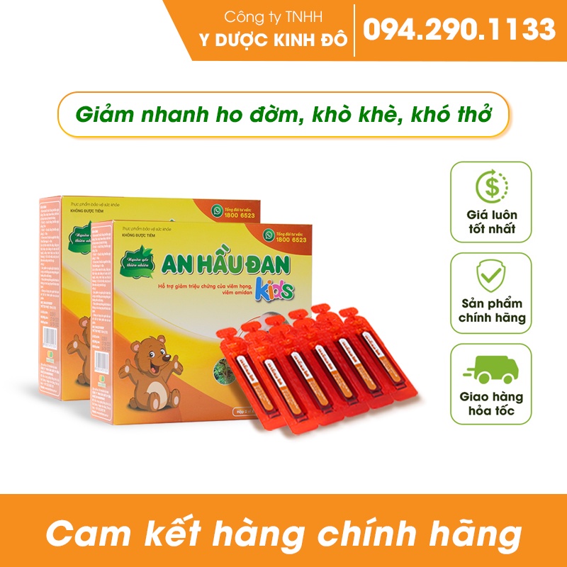 COMBO Mua 6 Hộp An Hầu Đan Kids Tặng 1 Hộp