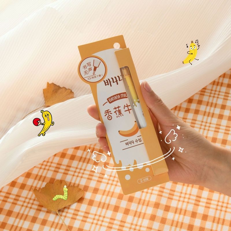 1 Bút Mực Gel Ngòi 0.5mm Hình Chữ Z Dễ Thương Sáng Tạo Dành Cho Học Sinh