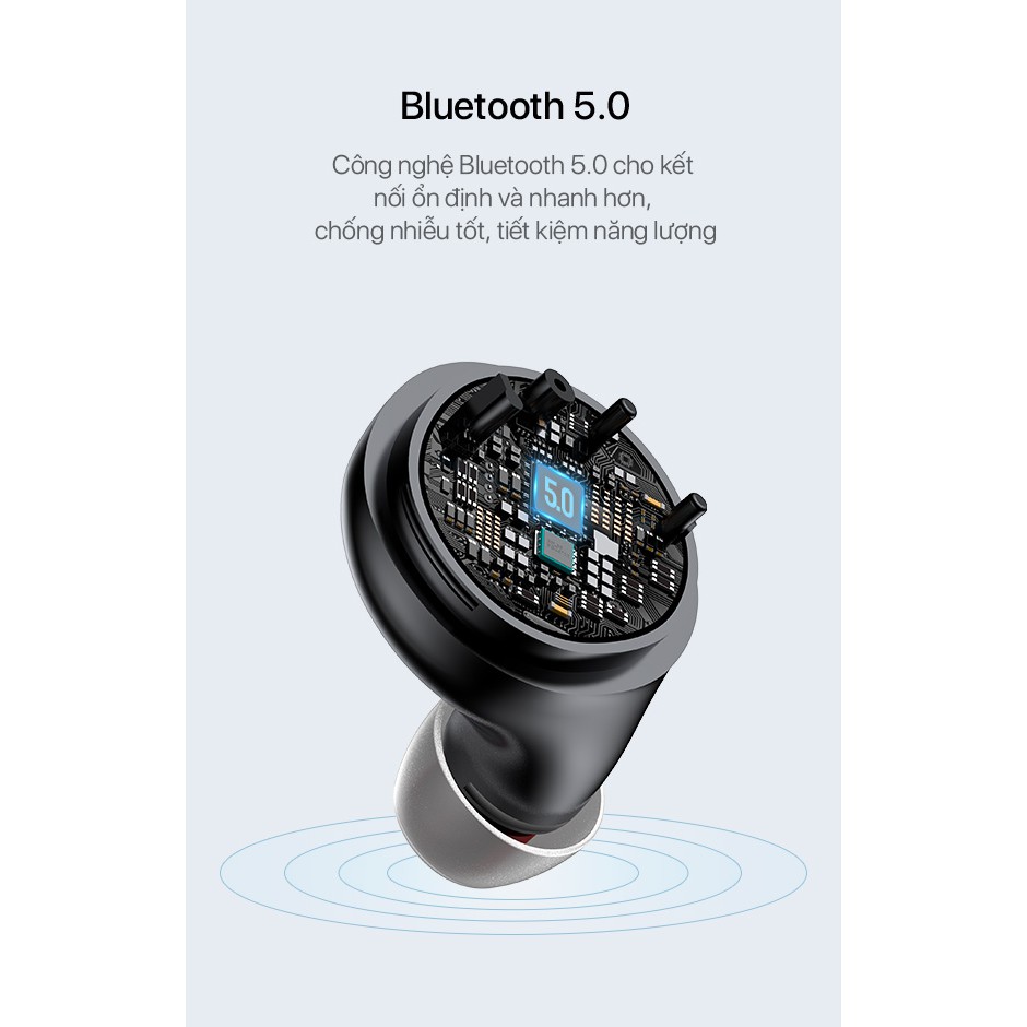 [Mã ELRVA30K giảm 7% đơn 50K] Tai Nghe Không Dây Bluetooth 5.0 VIVAN Liberty T100S Chống Nước IPX4 - Âm Thanh Sắc Nét | BigBuy360 - bigbuy360.vn