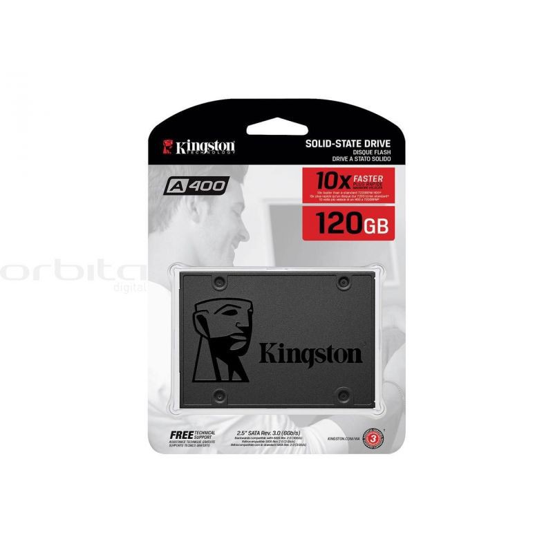 Ổ cứng SSD Kingston A400 SATA3 120GB - Hãng phân phối chính thức