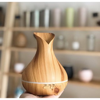 Máy khuếch tán tinh dầu Tulip mini 150ml Cao Cấp (TẶNG KÈM Tinh Dầu thiên nhiên)