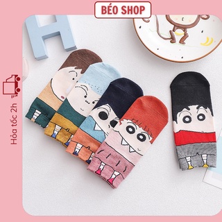 Tất vớ cổ ngắn hoạt hình Béo shop đáng yêu , tất vớ cổ ngắn hàn quốc MT121