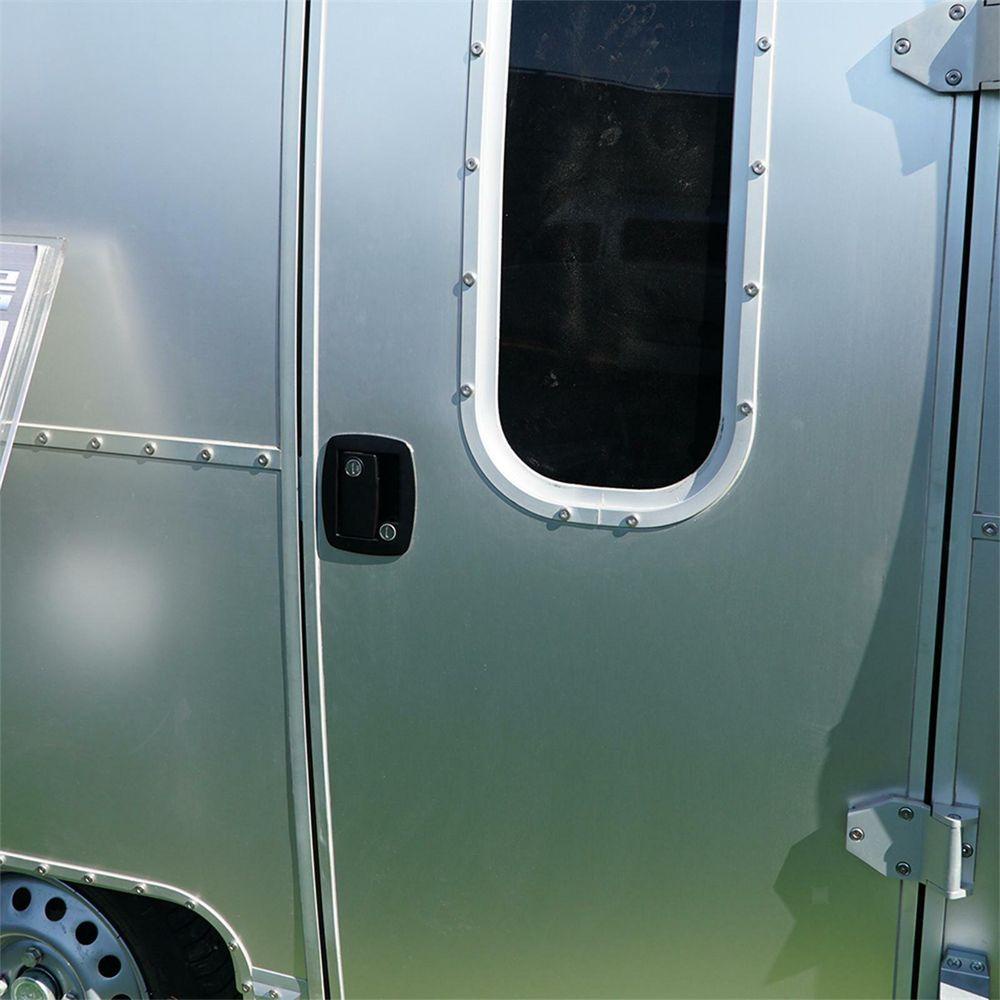 Bộ Ổ Khóa Cửa Du Lịch Kèm Chìa Khóa Và Núm Vặn Bằng Hợp Kim Nhôm RV