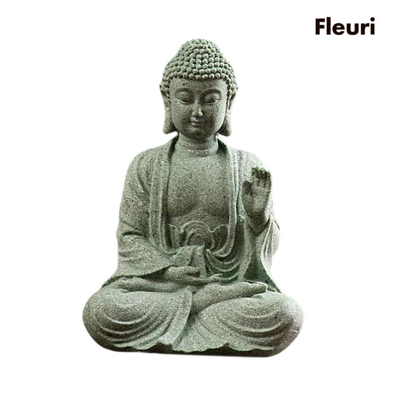 Tượng Phật Bằng Đá Cát Dùng Trang Trí Nhà Cửa