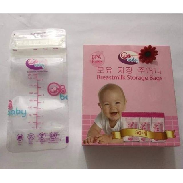 Túi trữ sữa Gb Baby Hàn Quốc (Hàng chuẩn)