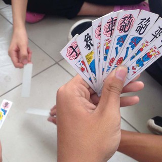 Bộ bài chắn 100 cây thần tài tráng nhựa cứng