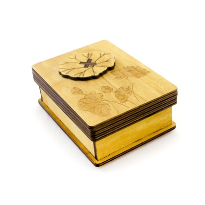 Đồ chơi trí tuệ_Thử thách trí não Flower Box - Box Puzzle_Hack não &amp; Xoắn não_IQ Toy_Giải đố_Thông minh_Tư Duy Logic