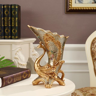 Bình hoa con công DH32