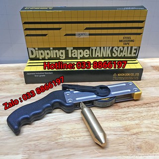 Thước đo bồn xăng dầu 5 m Nihon Doki cao cấp Nhật