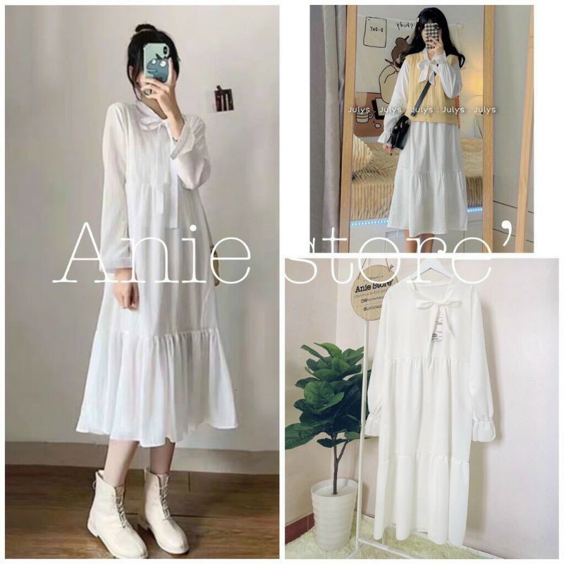 [Mã FAMAYWA2 giảm 10K đơn 50K] [Mã FAMAYWA2 giảm 10K đơn 50K] Đầm babydoll dáng dài đi tiệc,đi chơi | BigBuy360 - bigbuy360.vn