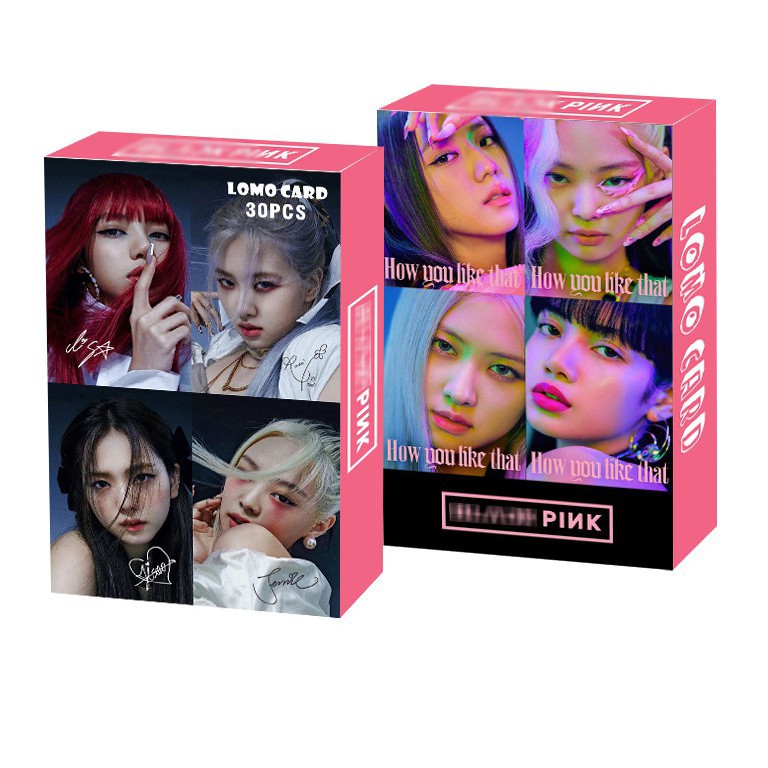 Lomo card Blackpink How you like that Album comeback mới nhất