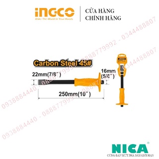 Đục sắt dẹp ingco hccl082210