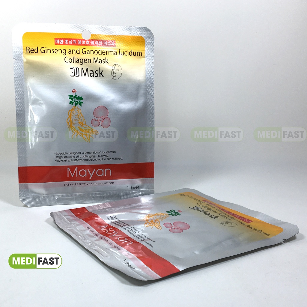 Mặt nạ 3D Mayan - Giúp bảo vệ làn da, dưỡng da, tăng tính đàn hồi, ngăn ngừa lão hóa