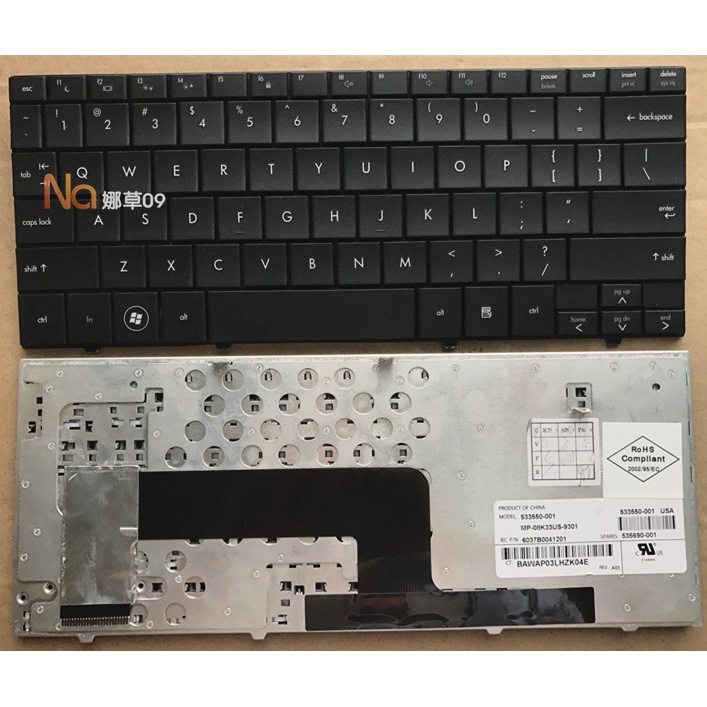 HP Mini110-1000 110-1057 110-1058 1019TU 1049TU 1065tu keyboard